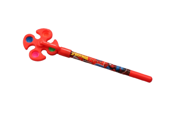 SPIDERMAN POP SPINNING PEN (Red)